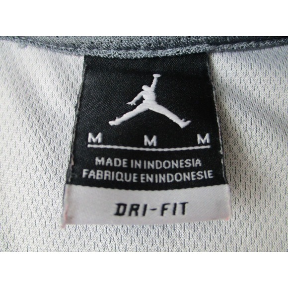 Nike Jordan Dri-FIT Jacket Mens Medium Gray Full Zip Track Jumpman 696736-065 - Picture 5 of 12